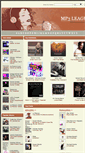 Mobile Screenshot of mp3league.net